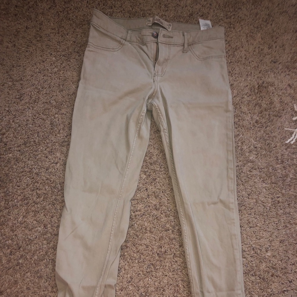 Beige jeans